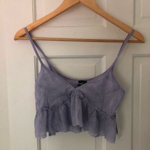 Lavender urban outfitters crop top
